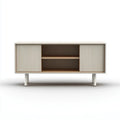 TV Stand 120x40x50 cm – White Oak – Minimalist Design